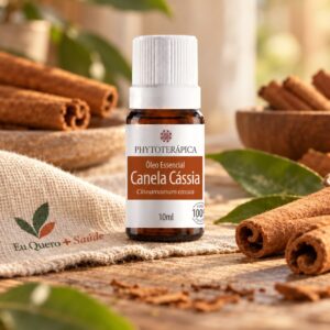 Óleo Essencial de Canela Cássia 10ml – Phytoterápica