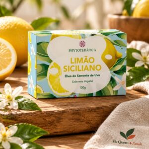 Sabonete de Limão-Siciliano & Semente de Uva – 100g