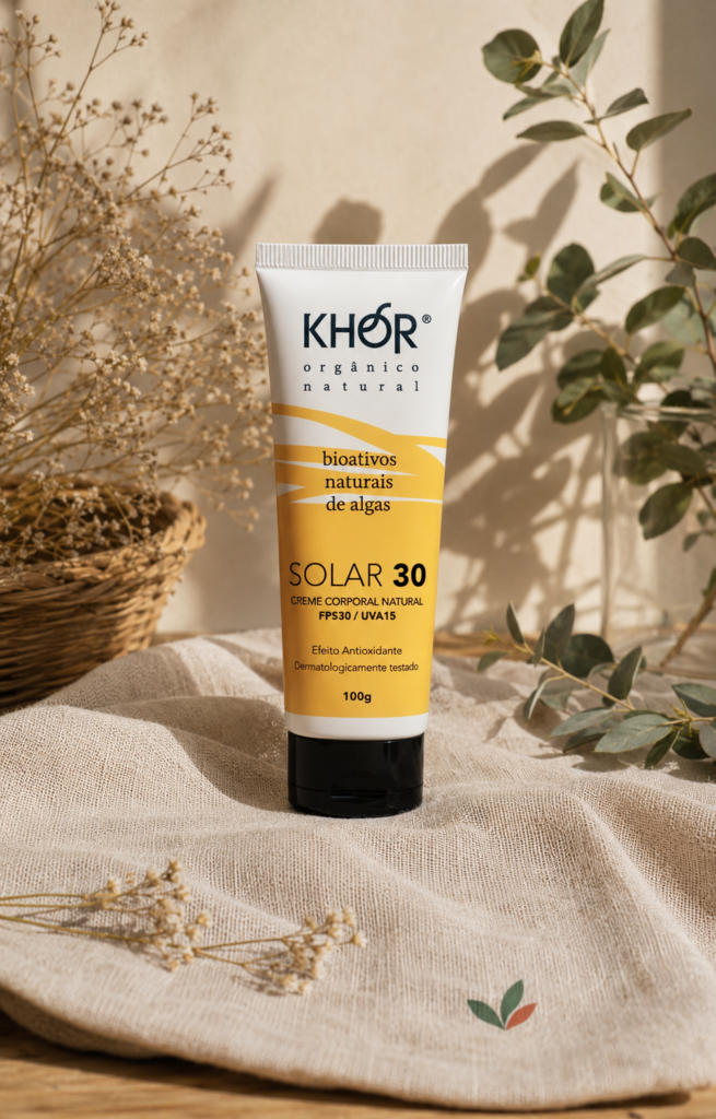Protetor Solar Natural FPS30 KHOR 100g