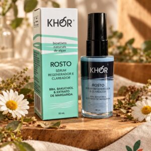 Sérum Facial Regenerador e Clareador KHOR 30ml