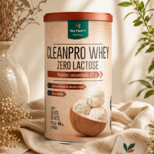 Whey Zero Lactose CleanPro Nutrify – Gelato di Latte | 450g